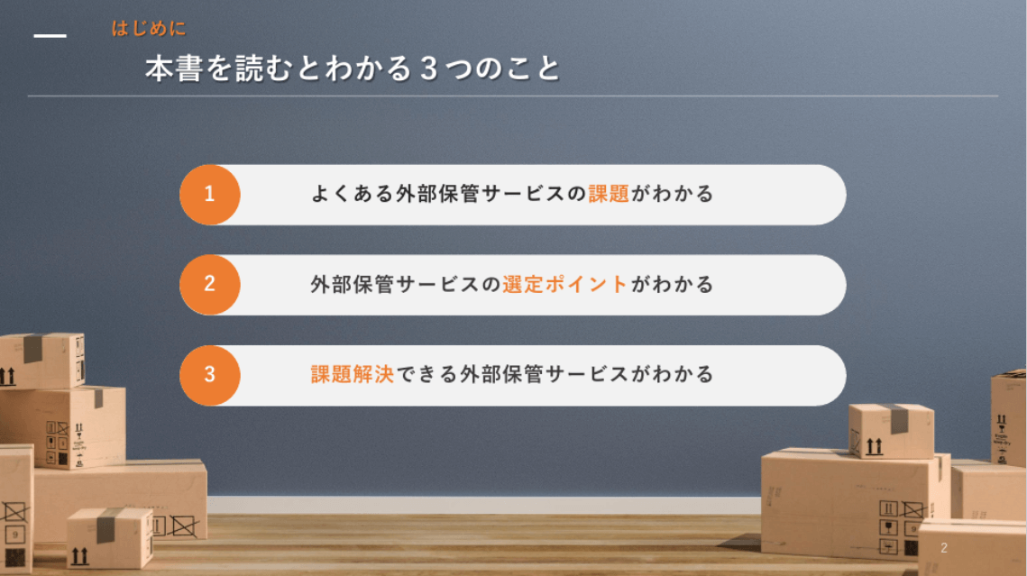 外部保管サービスの利用でおさえておきたい問題と対処法